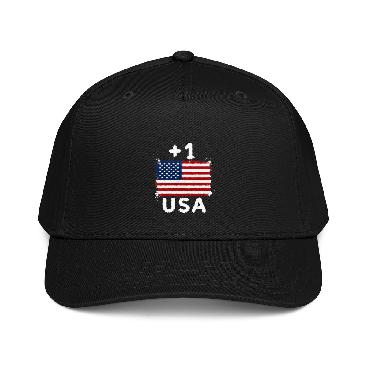 Casquette Baseball USA +1 avec logo drapeau américain