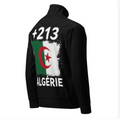 Survêtement Algérie +213 avec drapeau floqué effet éclaboussure de peinture - vue de dos - Indicatif Fier