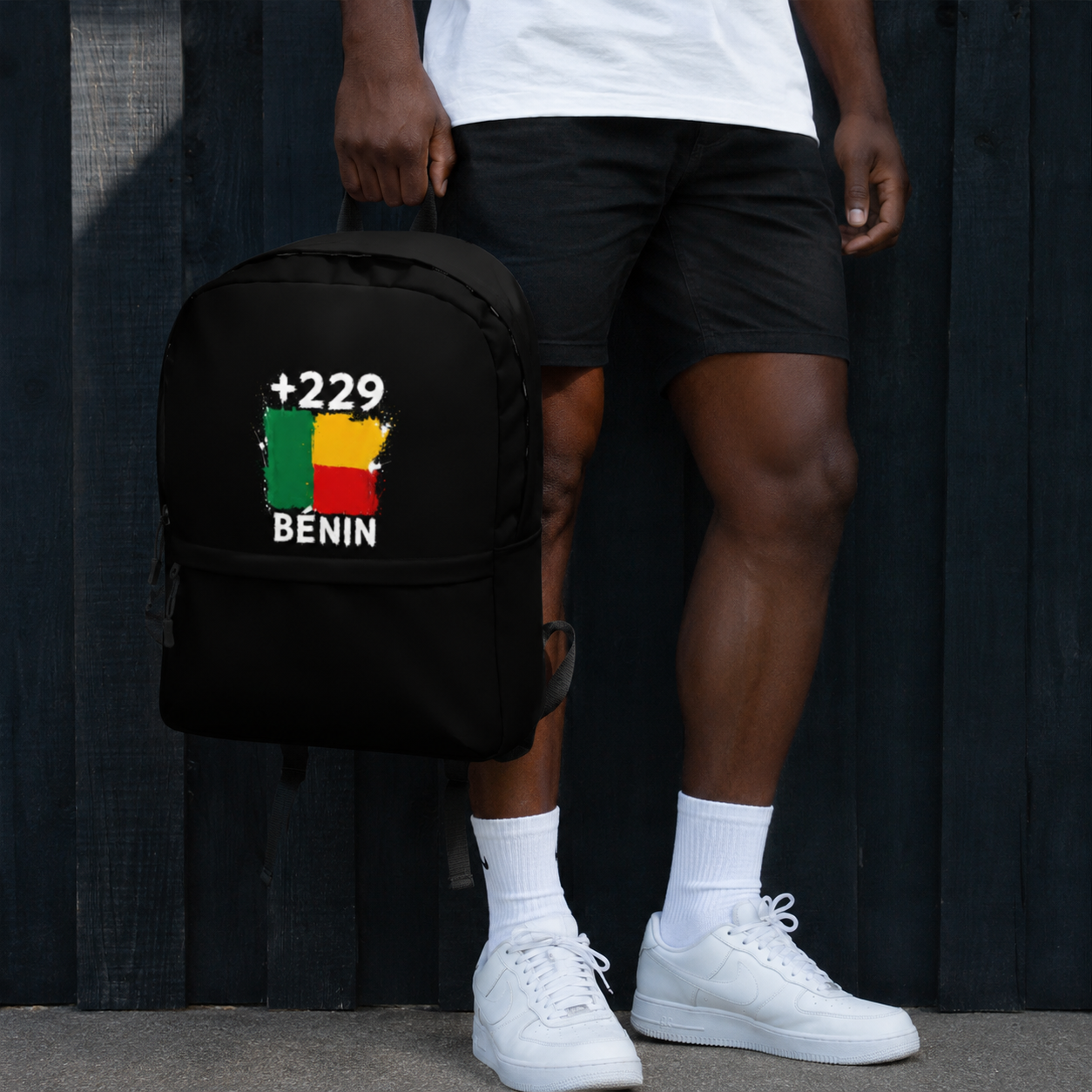 Sac à Dos Bénin +229 - Noir