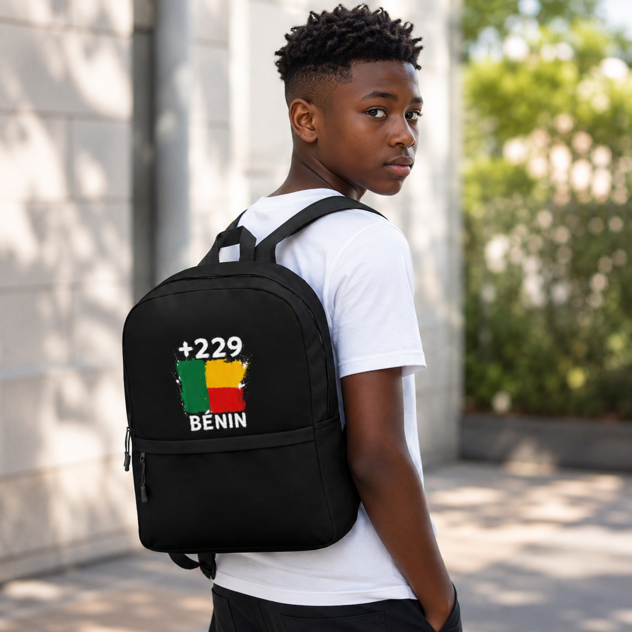 Sac à Dos Bénin +229 - Bicolore
