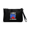 Sac à Main La Réunion +262 vue de face, design drapeau réunionnais