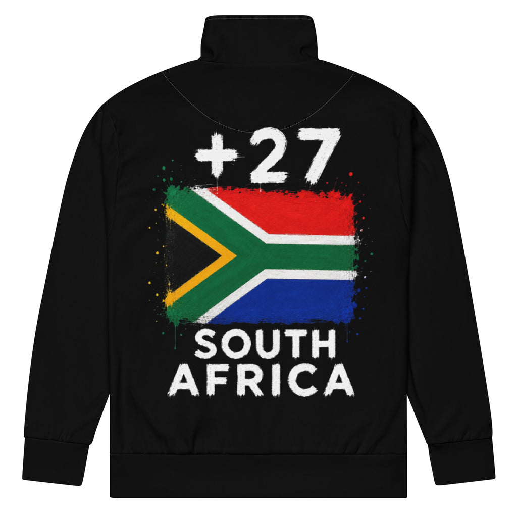 Survêtement Afrique du Sud +27 dos avec drapeau sud-africain