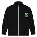 Survêtement Tanzanie +255 vue de face, design drapeau tanzanien