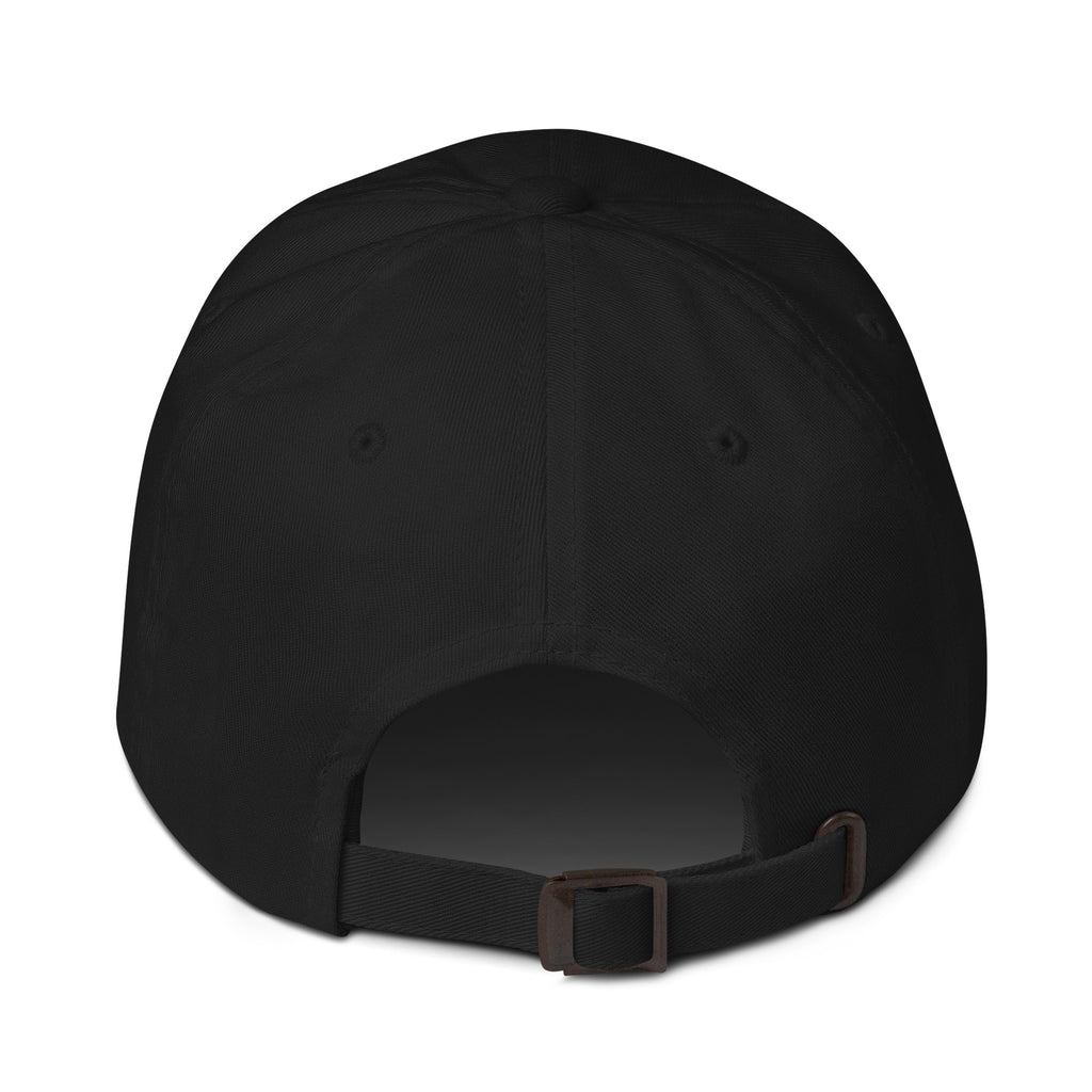 Casquette Noire Carte Afrique - vue de dos - African Generation