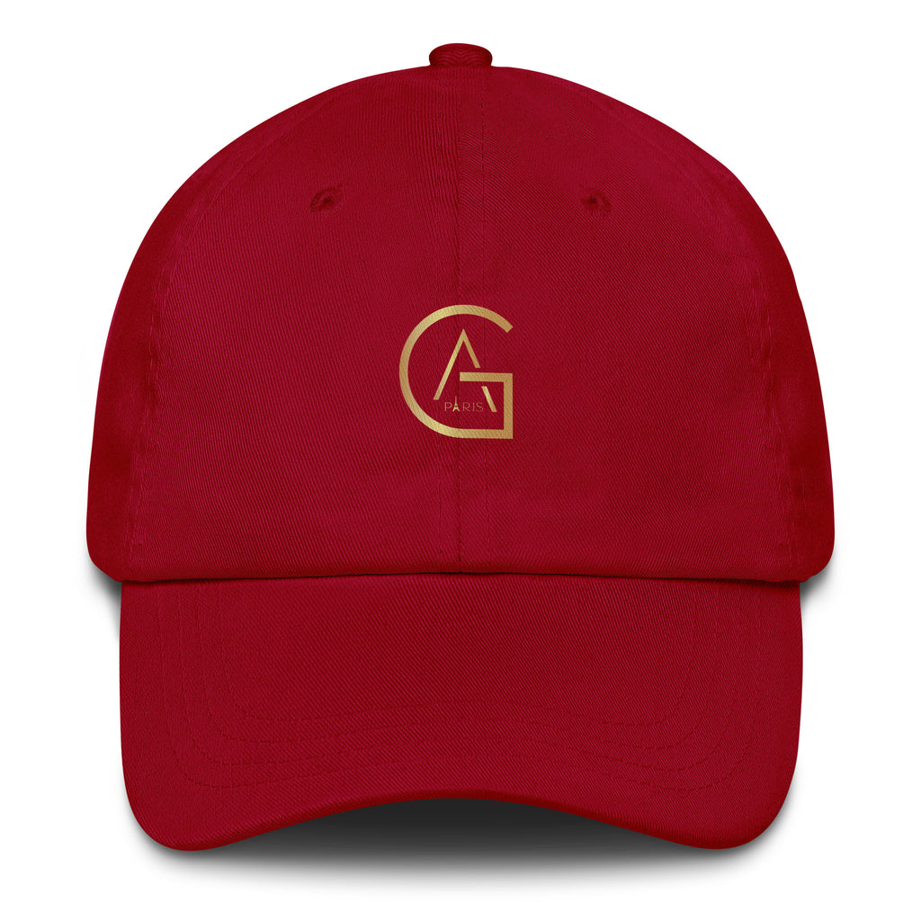 Casquette Rouge African Generation — GA dorée - vue de face - African Generation