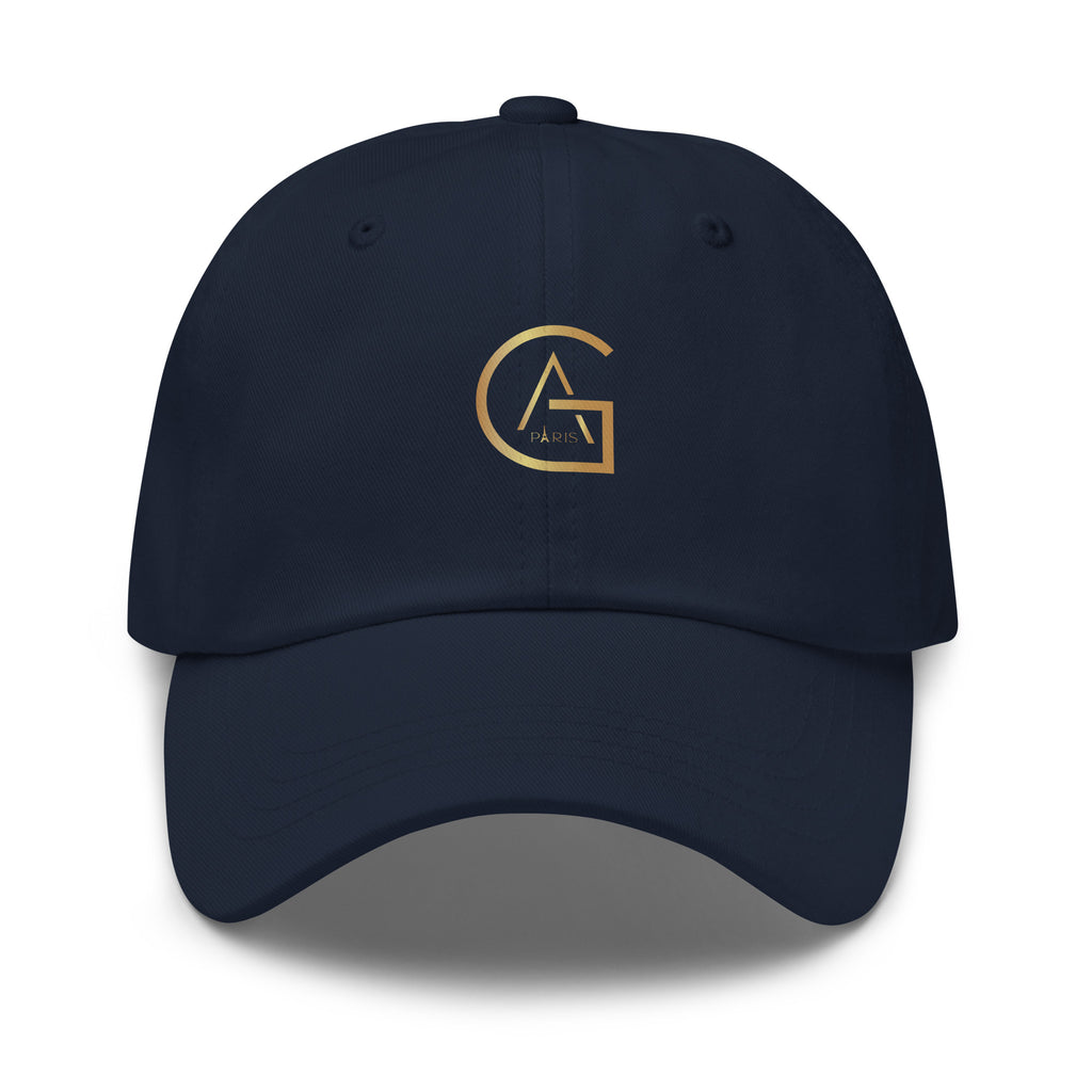 Casquette Marine African Generation — GA dorée - vue de face - African Generation