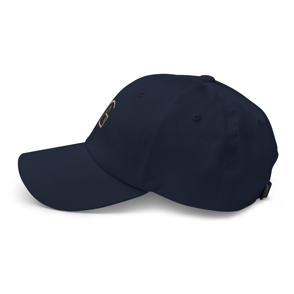 Casquette Marine African Generation — GA dorée - vue de profil gauche - African Generation
