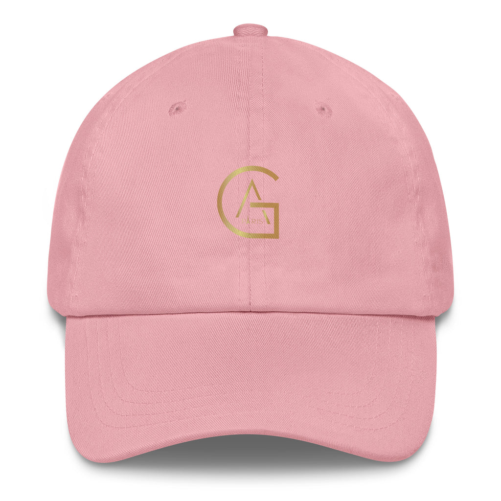 Casquette Rose African Generation — GA dorée - vue de face - African Generation