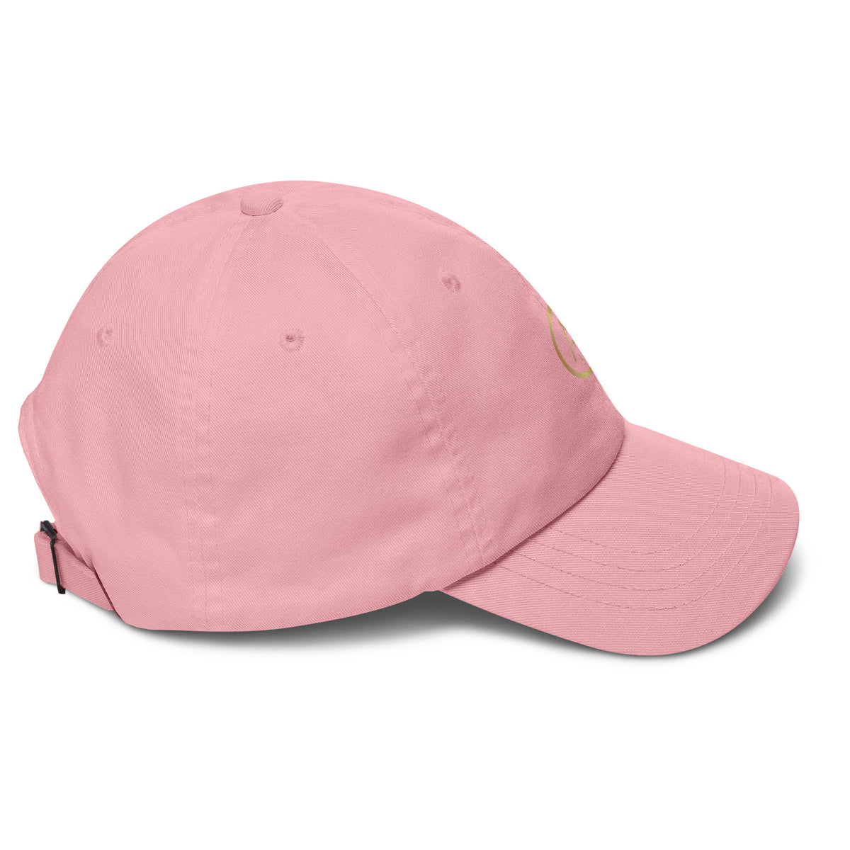 Casquette Rose African Generation — GA dorée - vue de profil droit - African Generation