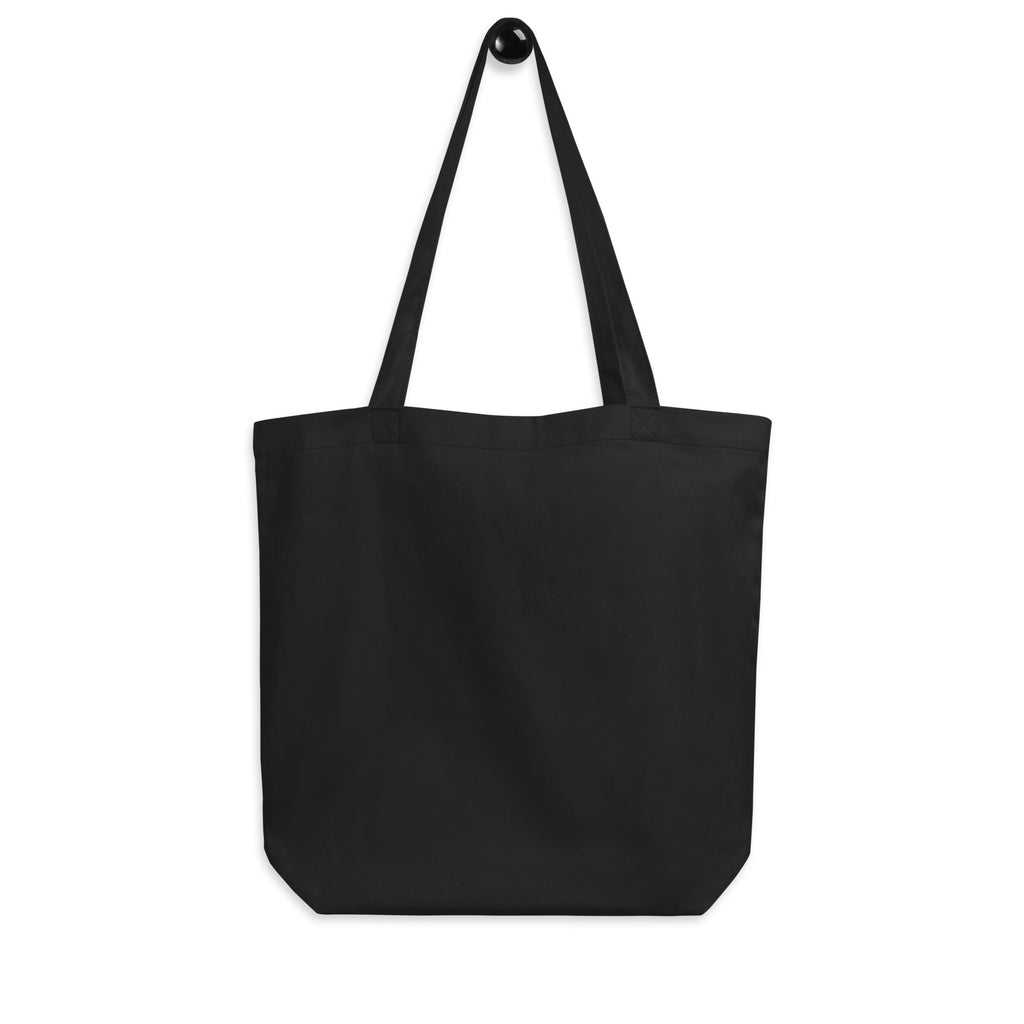 Tote Bag USA +1 avec drapeau floqué effet éclaboussure de peinture - vue de dos - Indicatif Fier