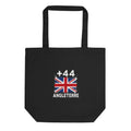 Tote Bag Angleterre +44 - Indicatif Fier