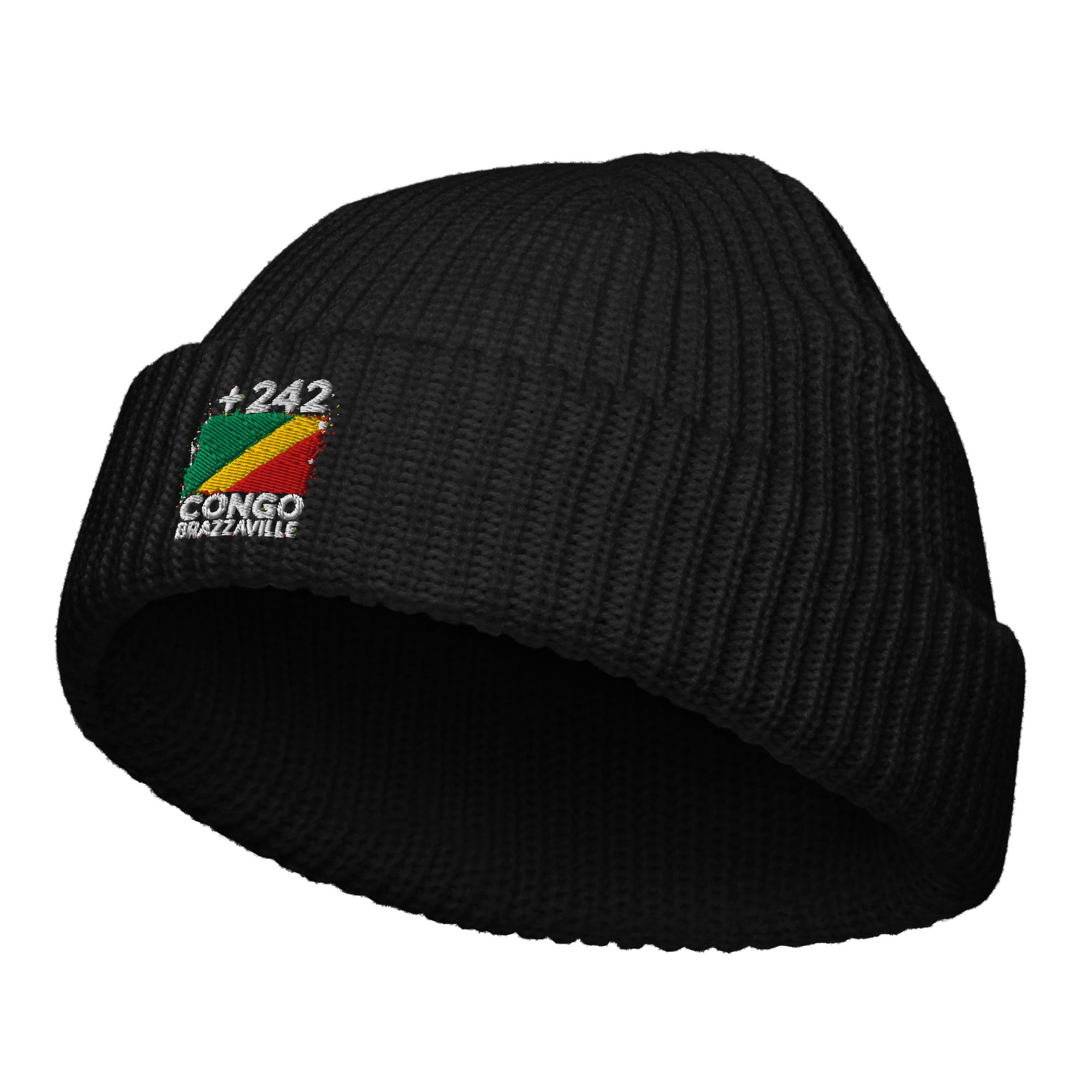 Bonnet Congo Brazzaville +242 - Noir