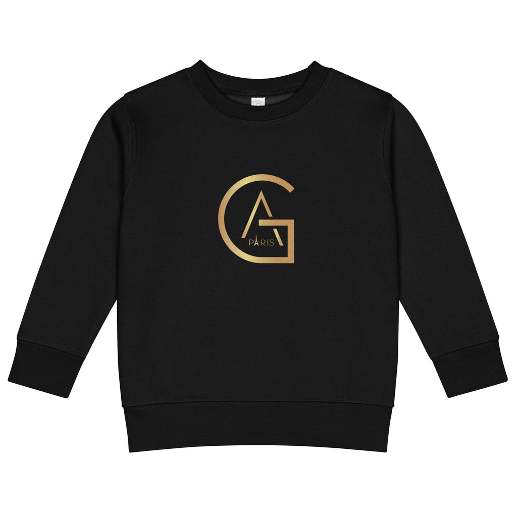 Sweat Enfant African Generation - Logo GA doré - vue de face - African Generation