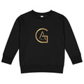 Sweat Enfant African Generation - Logo GA doré - vue de face - African Generation