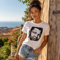 T-shirt « Mandela » — Blanc - vue de face - African Generation
