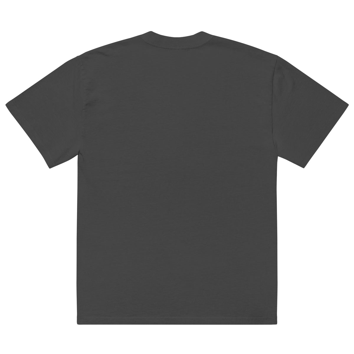 T-shirt oversize gris Canada +1 - vue de dos - Indicatif Fier