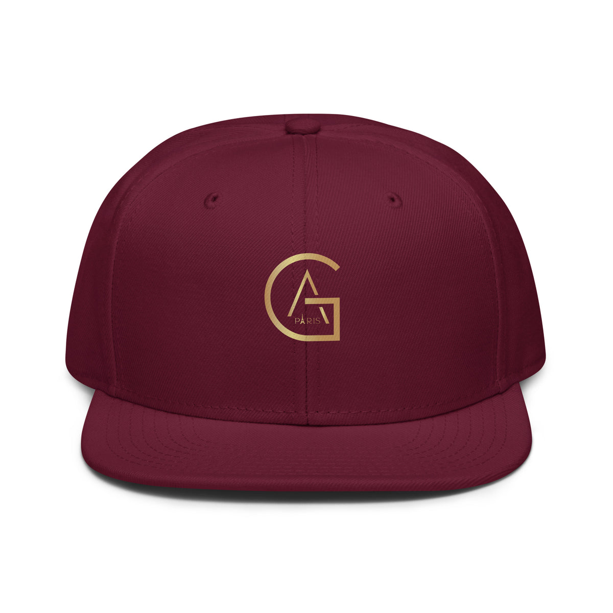 Snapback Bordeaux African Generation — GA dorée - vue de face - African Generation