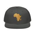 Snapback Gris Carte Afrique - vue de face - African Generation