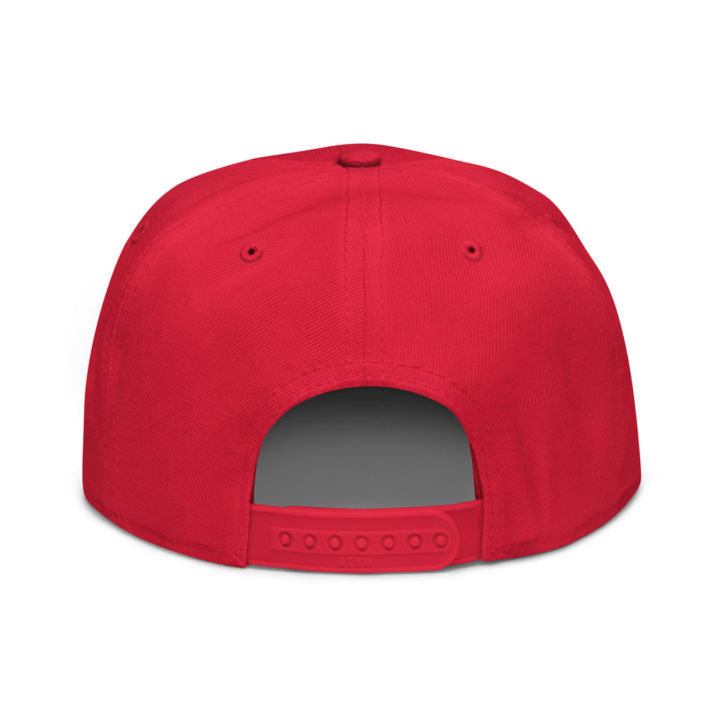 Snapback Rouge African Generation — GA dorée - vue de dos - African Generation
