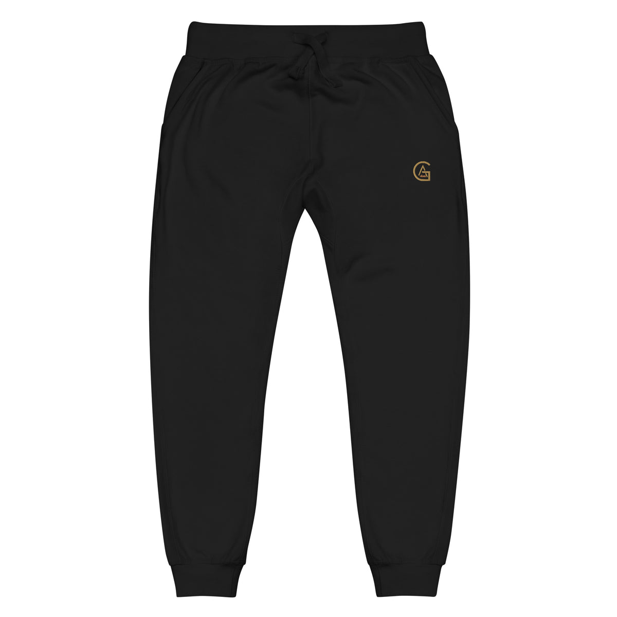 Jogger African Generation — Impression GA dorée - vue de face - African Generation