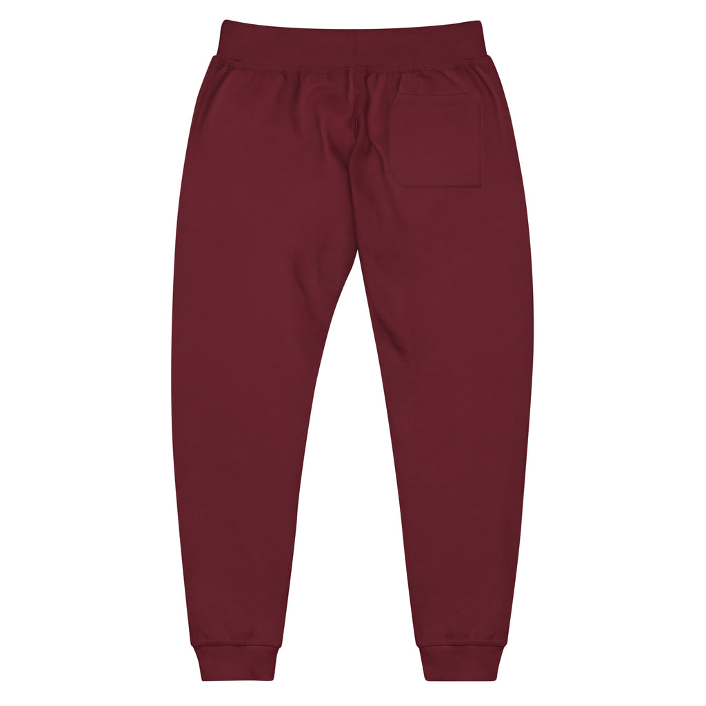 Jogger Bordeaux African Generation — Impression GA dorée - vue de dos - African Generation