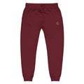 Jogger Bordeaux African Generation — Impression GA dorée - vue de face - African Generation
