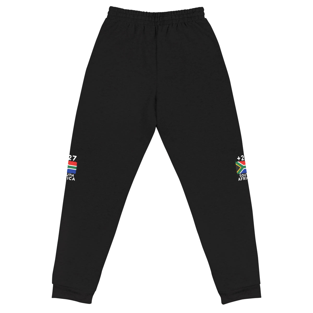 Jogger Afrique du Sud +27, vue de dos, coloris noir