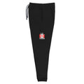 Jogger noir Canada +1 avec drapeau canadien floqué sur la jambe gauche - Indicatif Fier