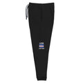Jogger Cap-Vert +238 noir vue de face, drapeau et indicatif floqués jambe gauche