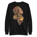 Sweat Noir Africa Queen - vue de face - African Generation