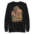 Sweat Noir Queen Africa - vue de face - African Generation