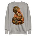 Sweat Gris Queen Royale - vue de face - African Generation