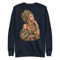Sweat Marine Queen Royale - vue de face - African Generation