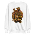 Sweat Blanc King Africa - vue de face - African Generation