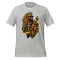 T-shirt Gris King Africa - vue de face - African Generation