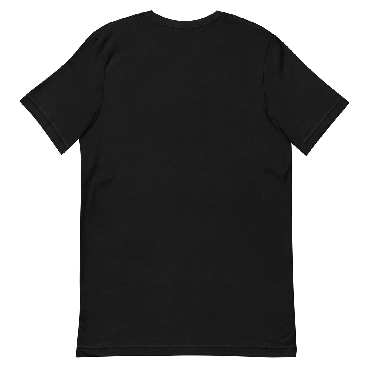 T-shirt Mexique +52 - Noir avec drapeau floqué effet éclaboussure de peinture - vue de dos - Indicatif Fier