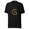 T-shirt African Generation — Monogramme GA doré - vue de face - African Generation