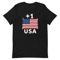 T-shirt USA avec logo drapeau américain