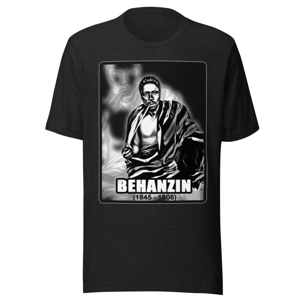 T-shirt « Béhanzin » — Noir - vue de face - African Generation