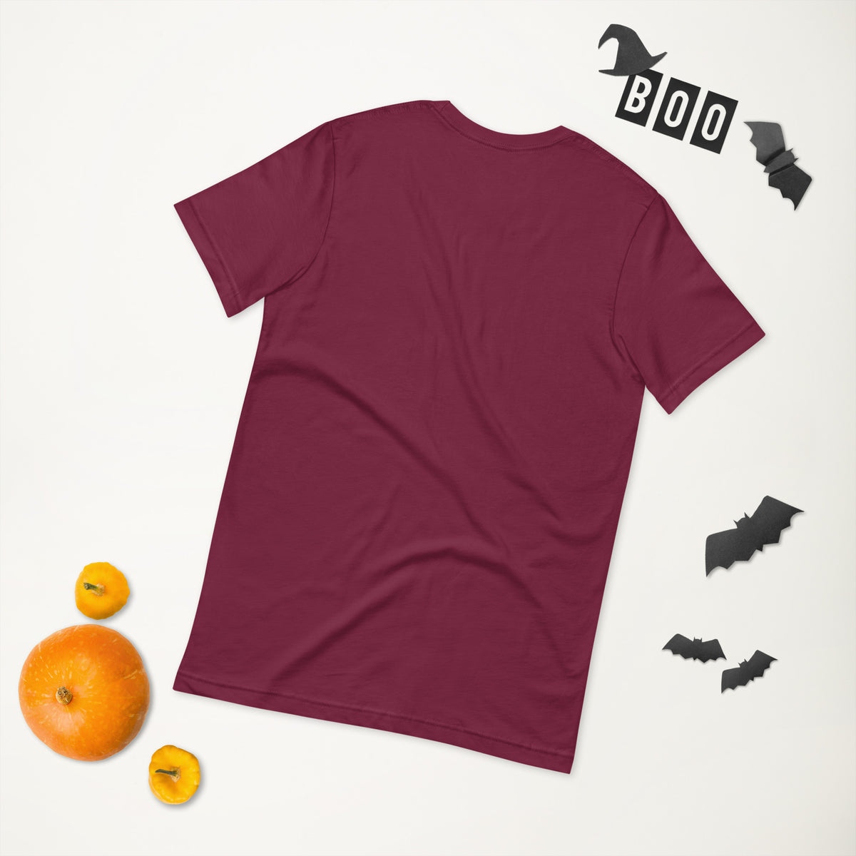 T-shirt Afrique du Sud +27 - Maroon avec drapeau floqué effet éclaboussure de peinture - vue de dos - Indicatif Fier
