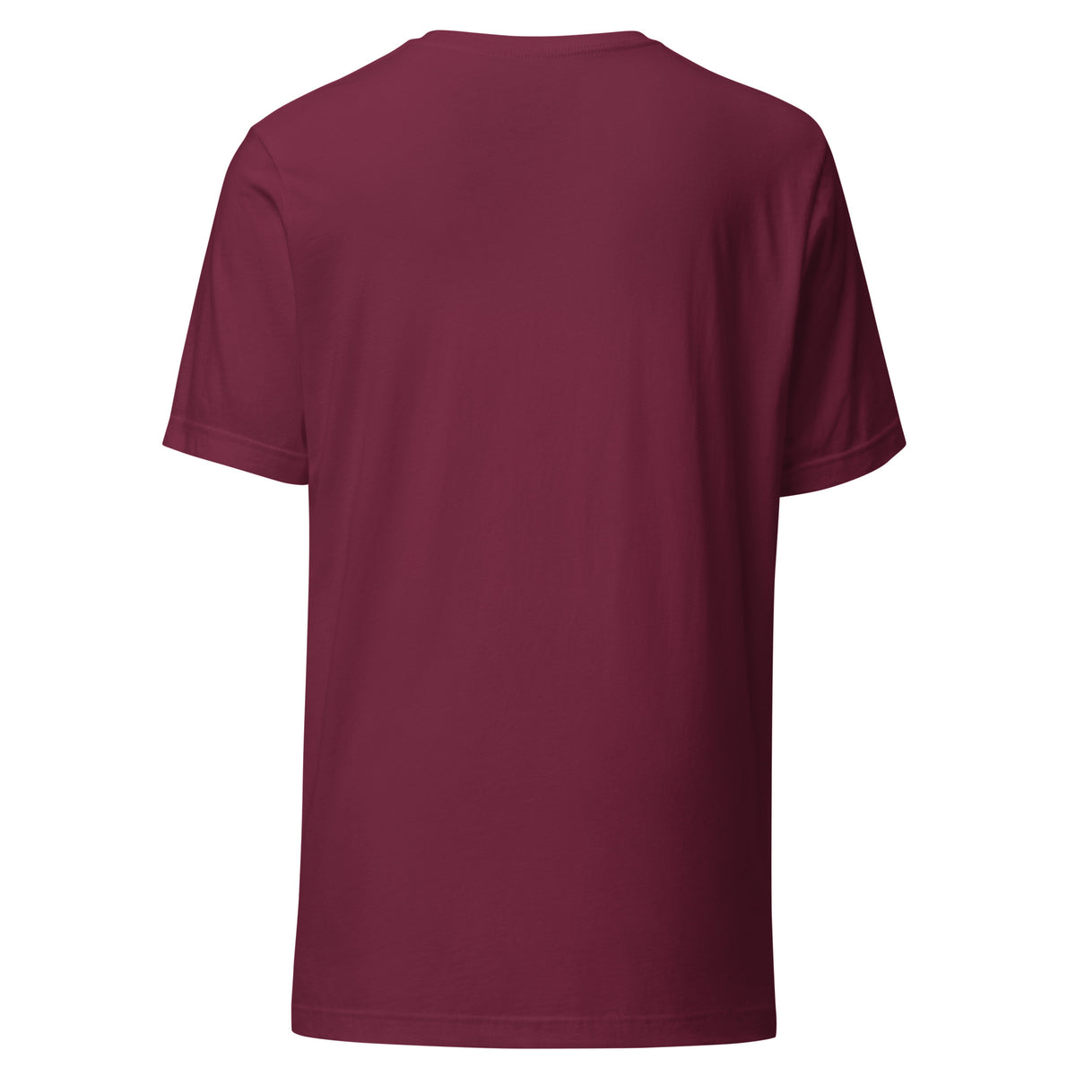 T-shirt Bordeaux African Generation — Monogramme GA doré - vue de dos - African Generation