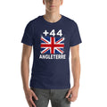 T-shirt Angleterre - Navy - Indicatif Fier