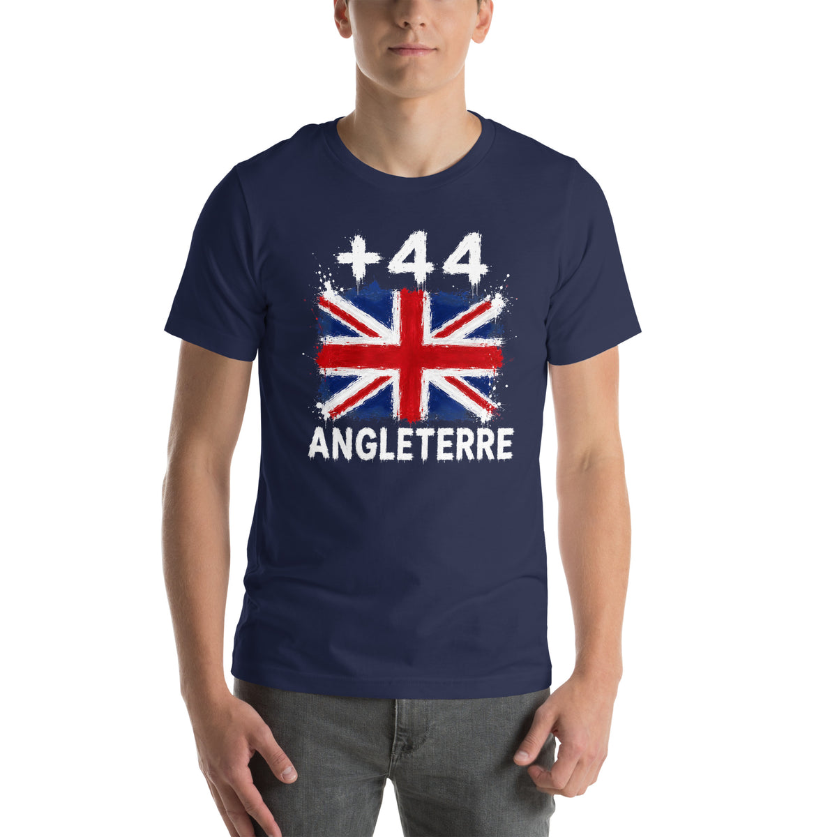 T-shirt Angleterre - Navy - Indicatif Fier