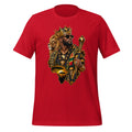 T-shirt Rouge King Africa - vue de face - African Generation