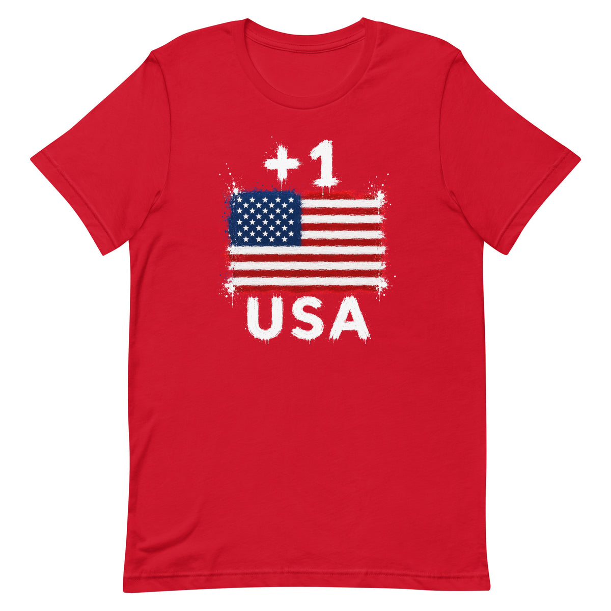T-shirt USA avec logo drapeau américain