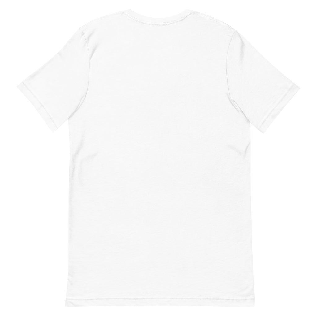 T-shirt Cap-Vert +238 Blanc, design drapeau cap-verdien - vue de dos