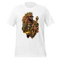 T-shirt Blanc King Africa - vue de face - African Generation