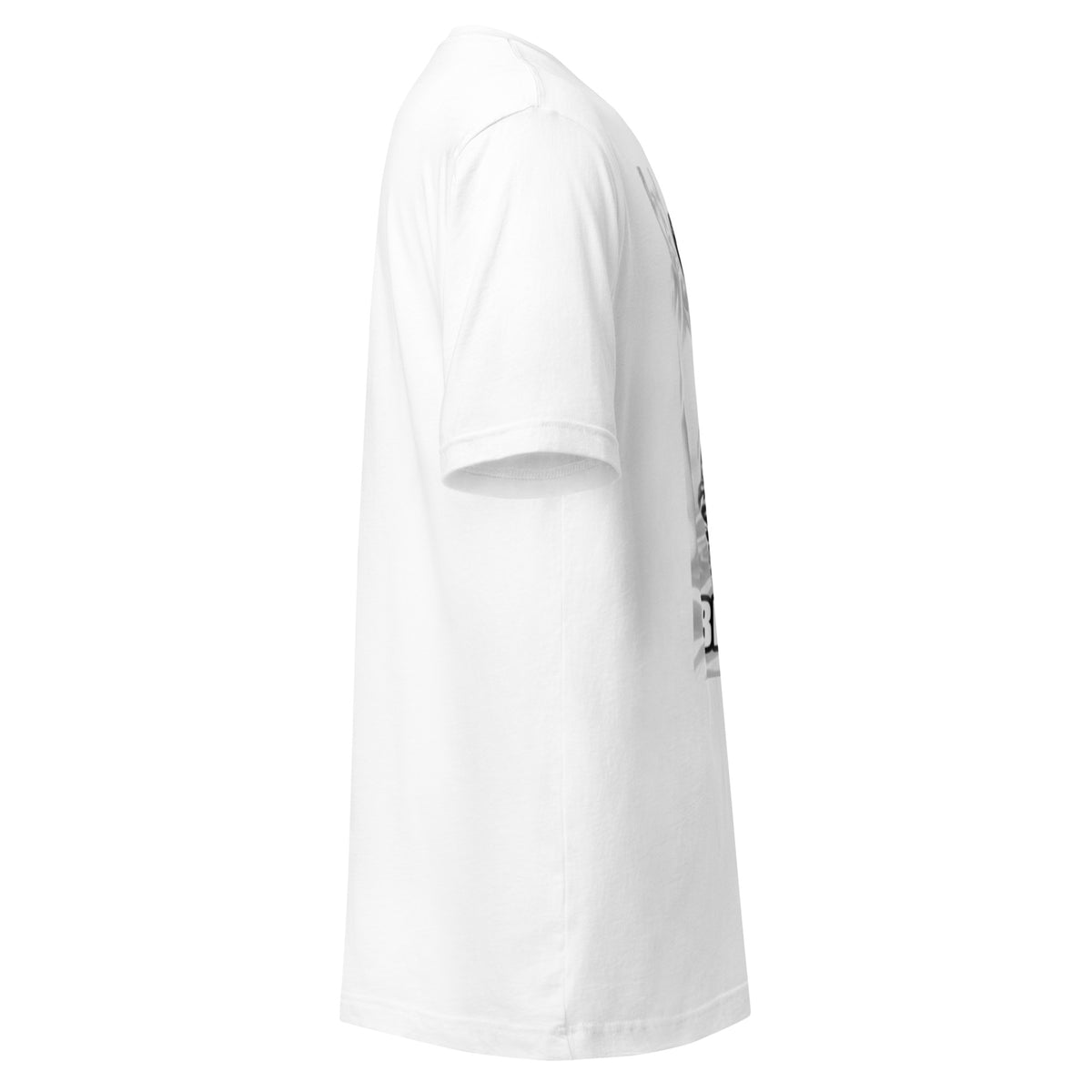 T-shirt « Béhanzin » — Blanc - vue de profil droit - African Generation