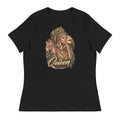 T-shirt Noir Queen Africa - vue de face - African Generation