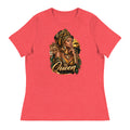 T-shirt Rouge Queen Africa - vue de face - African Generation